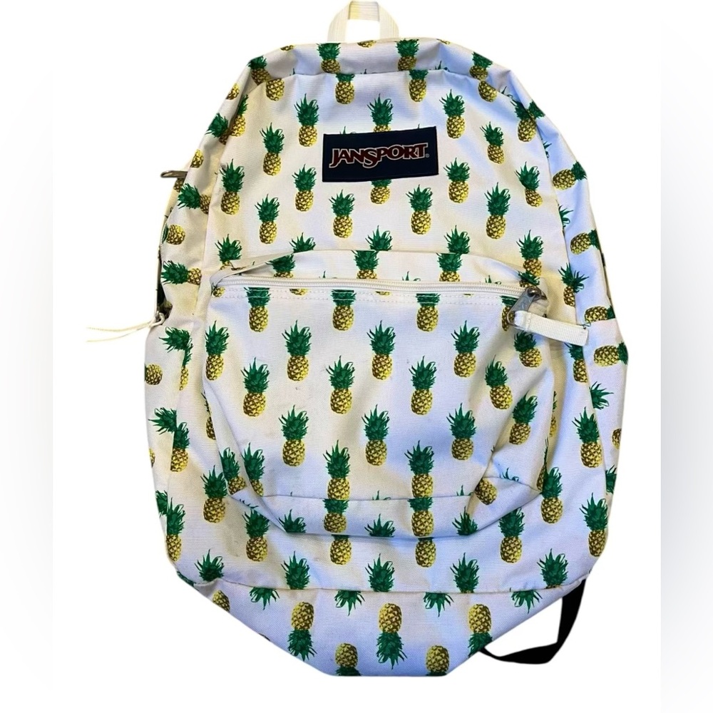 Jansport Trans Backpack Pineapple Print Bookbag School College Pockets